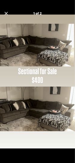 6 seat sectional great for families