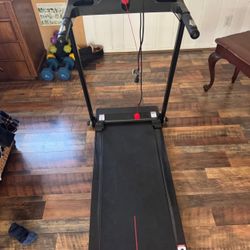 CURSOR FITNESS Home Folding Treadmill