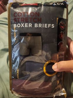 Wrangler cotton stretch boxer briefs 10pack size 2xl (44-46)