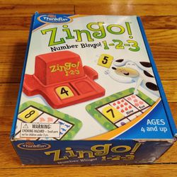 Thinkfun Zingo Number Bingo! 1-2-3