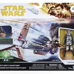 New Star Wars Solo Force Link 2.0. Enfys Nests Swoop Bike. 3.75 inch Figure.