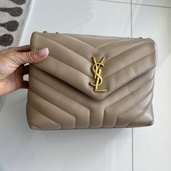 Authentic Saint Laurent Loulou Quilted Leather Shoulder Bag