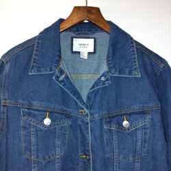 FOREVER 21, JEAN JACKET 