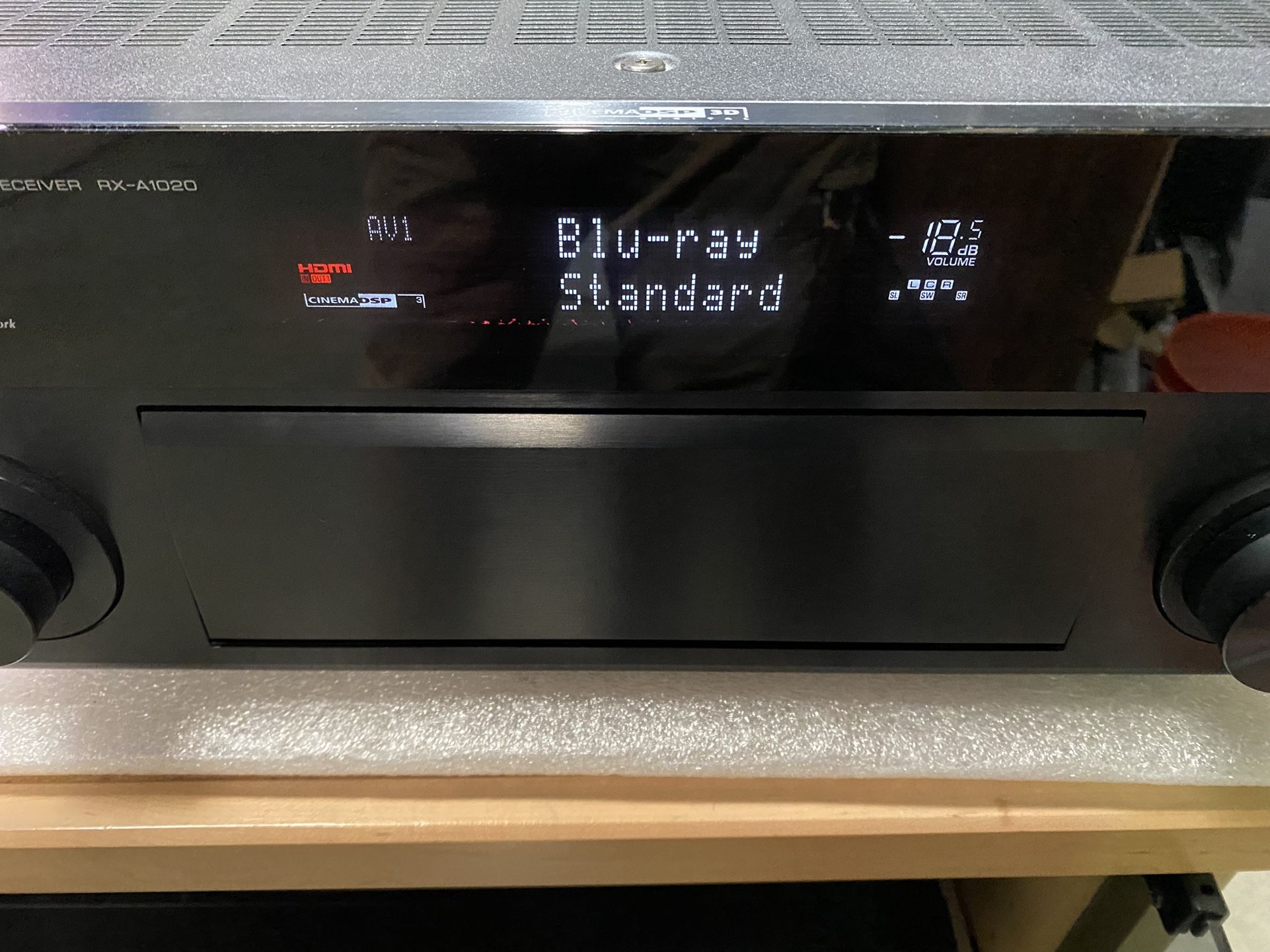 Yamaha Aventage Home Theater Receiver RX-A1020