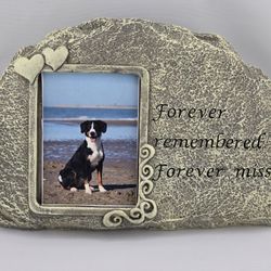 Pet Memorial Stone with Picture
