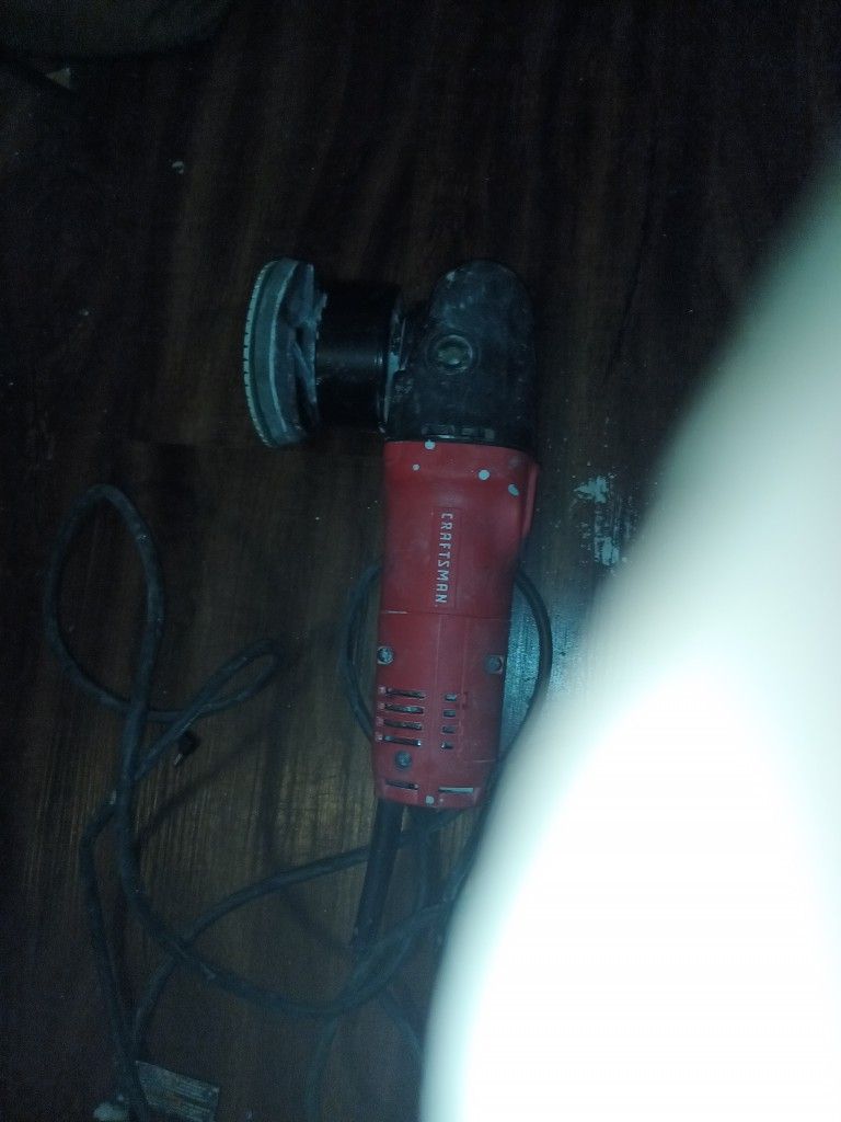 Variable Speed Random- Orbit Sander Craftsman Corded