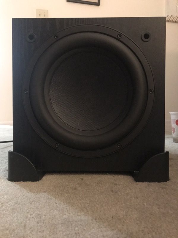 VELODYNE SPL10BV 750 WATTS 60lbs SUBWOOFER, BUILT IN AMP,,