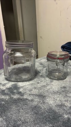Glass mason jars