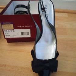 Ellen Tracy with Bow Black Heels 