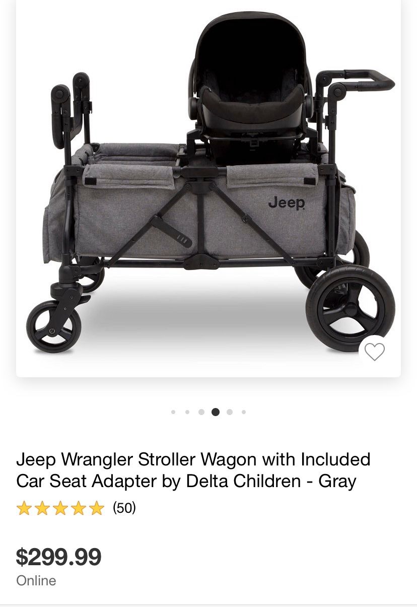 Car seat adapter for WAGON stroller