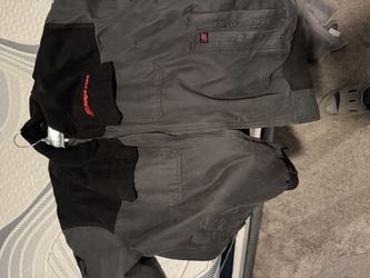 Snap-on Insulated Work Jacket – Heavy Duty, Warm