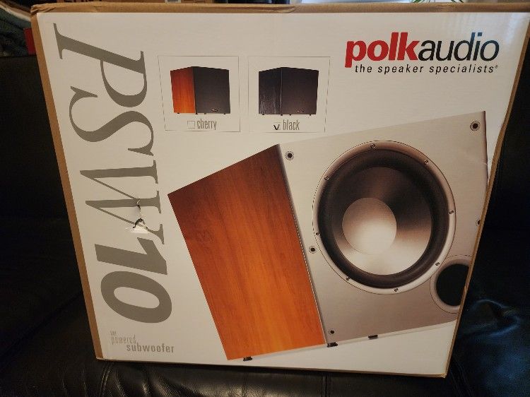 Polk PSW10 Powered Subwoofer