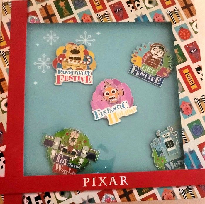 Disney Pixar Limited Edition Pins Set