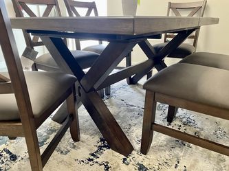 Bayside furnishings braeden 2024 7pc dining set