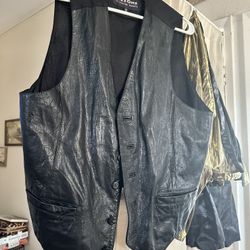 WILSON VINTAGE LEATHER VEST