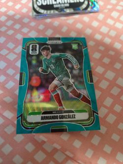 Armando gonzalez rookie card teal prizm