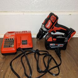 Milwaukee 1/2 Drill/ Driver With M18 Battery And Charger 