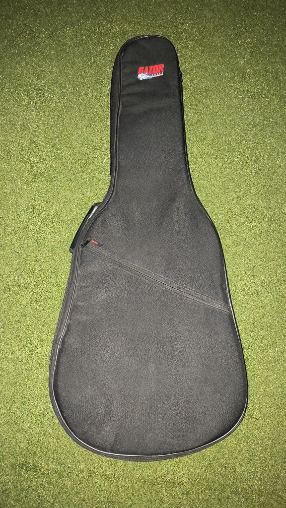 GATOR Acoustic Dreadnaught Padded Travel Gig Bag w/ Shoulder Strap For Sale!!!