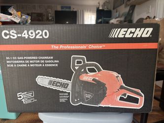 NEW IN BOX - ECHO 20” Chainsaw CS-4920