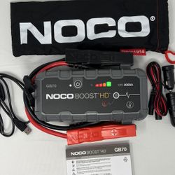 NOCO Boost GB70 2000A UltraSafe Jump Starter (Lot 7)
