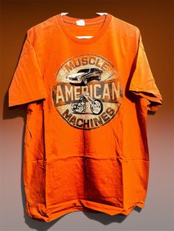 Muscle American Machine Shirt Sz XL used condition