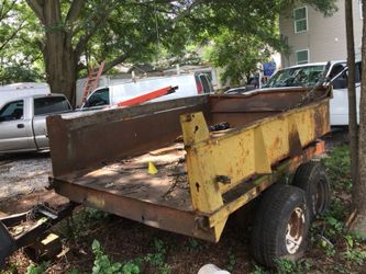 Dump trailer ready to go this week too