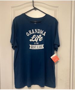 Blue - T-Shirt - XXL - Grandma Life is the Best Life