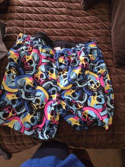 Skulls Swim trunks