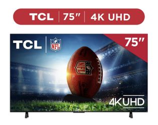 TCL 75" Class 4-Series 4K UHD HDR Smart Roku TV