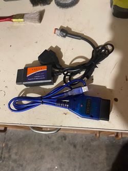 2. OBD2 scanners  and a Harley Davidson adapter  for seeing/clearing codes