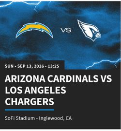 Chargers vs Cardinals