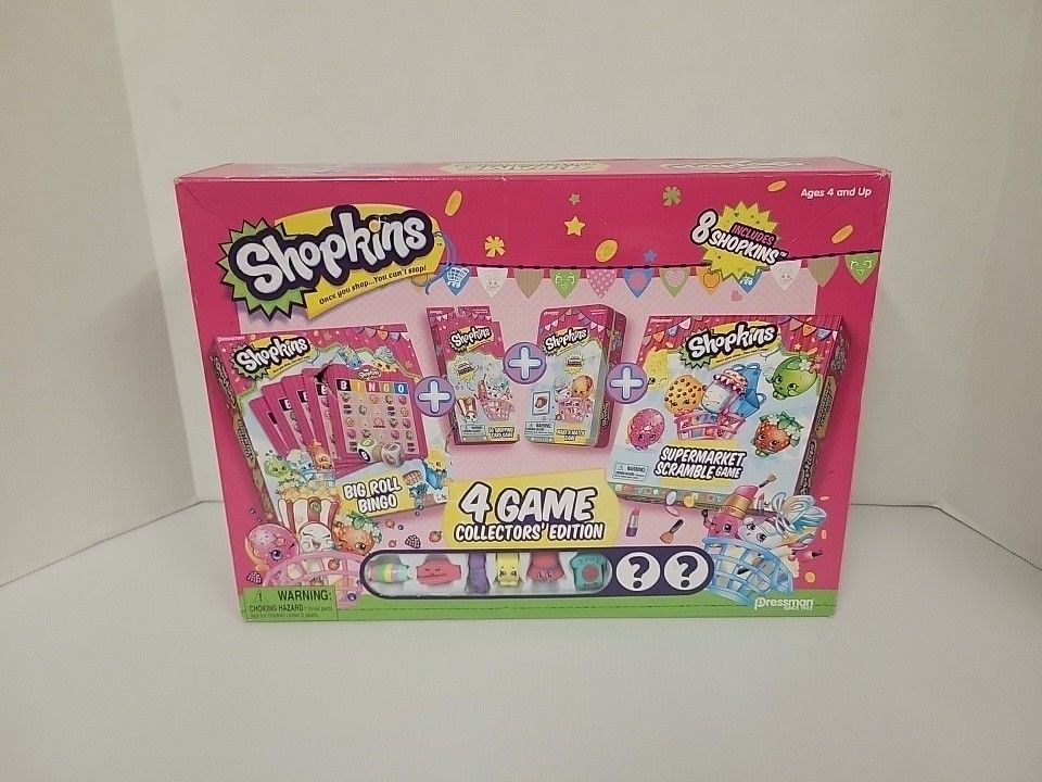 Shopkins Games And Figure Collectible Set
