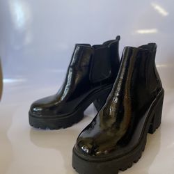 New Patent Leather Platforms