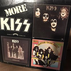 KISS ALIVE! DOUBLE VINYL RECORDS 1975
