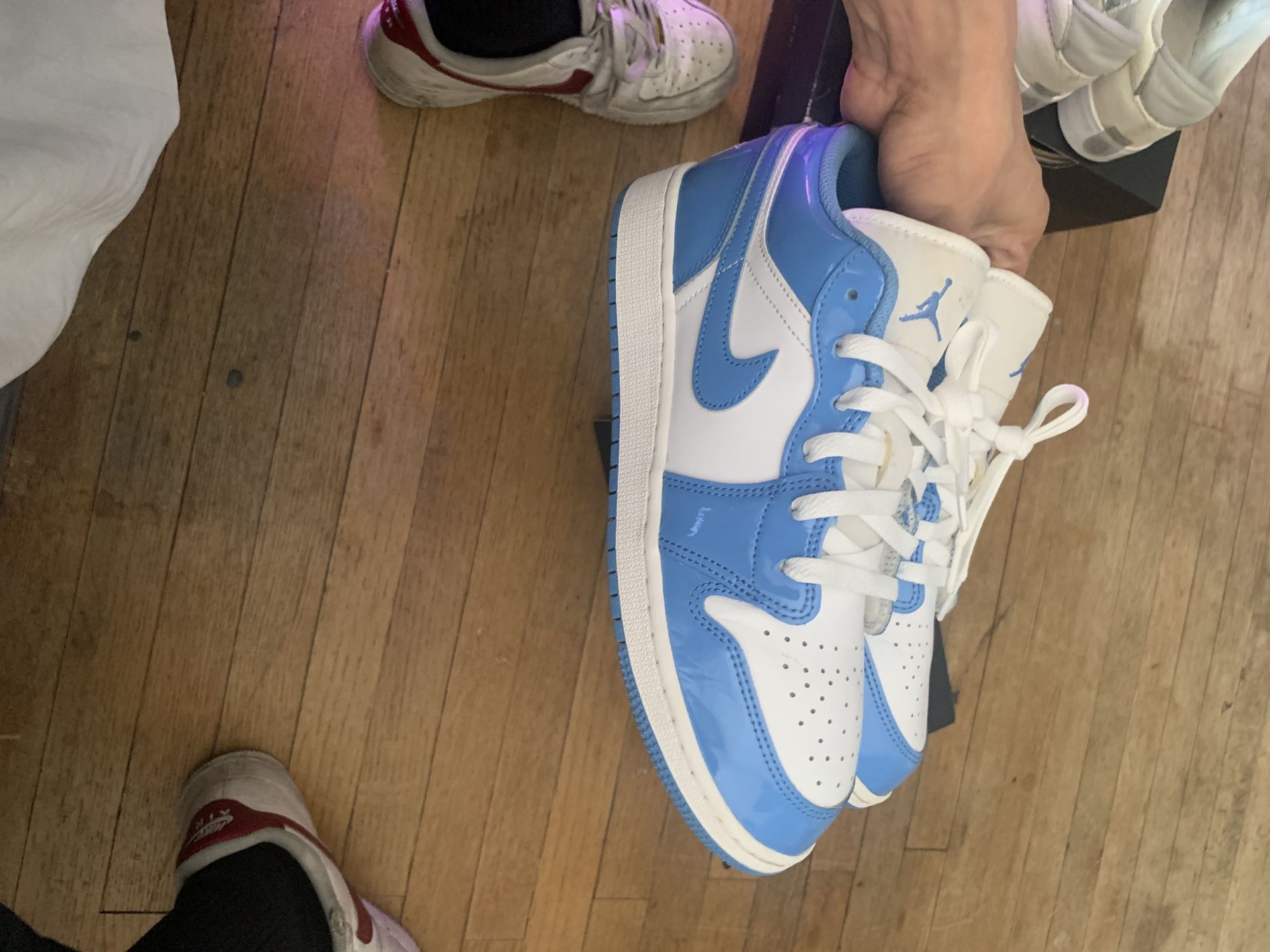 Air jordan 1 low se white/legend blue