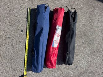Set of 3 Folding Camping Chairs – Good Working Condition