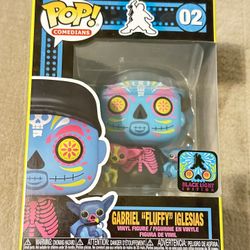 Funko Pop! Comedians Gabriel "Fluffy" Iglesias #02 BlackLight Día De Los Muertos