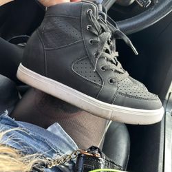 Hidden wedge sneaker size 9