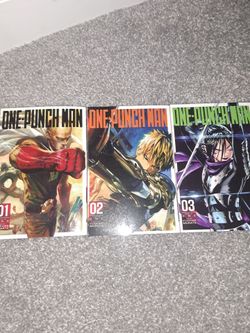 One-Punch Man Manga Volumes 1-3 [English]