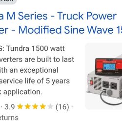 Tundra 1500w M Series 