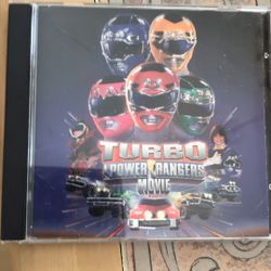 Power Rangers movie music cd