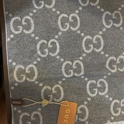 Over Sized Grey Scarf