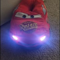 Lightning McQueen Slippers Light Up 