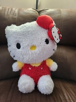 Sanrio- Hello Kitty Fuzzy Adorable Figure