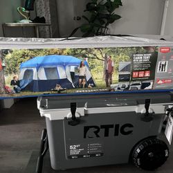 Cooler And Tent Bundle 
