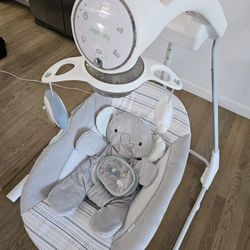 Ingenuity InLighten Soothing Swing - Van the Elephant