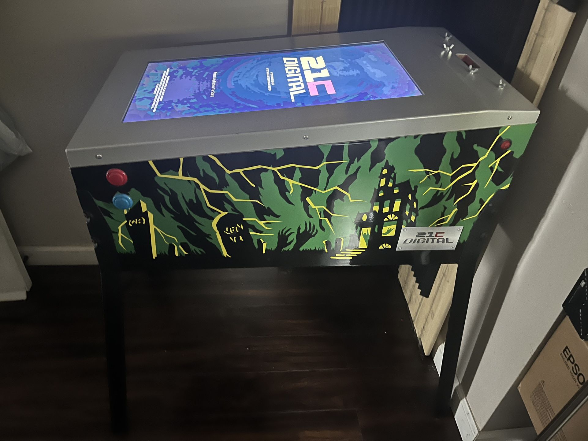 HAUNTED HOUSE 3D ELECTRONIC DIGITAL PINBALL MACHINE