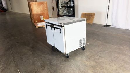 NSF 36 Ins Undercounter 2 Solid Doors Freezer AUF-0976