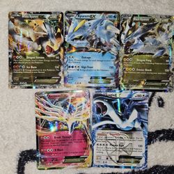 Various Pokemon EX Cards 