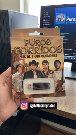 USB De Música - 64GB - Corridos - DJ Música